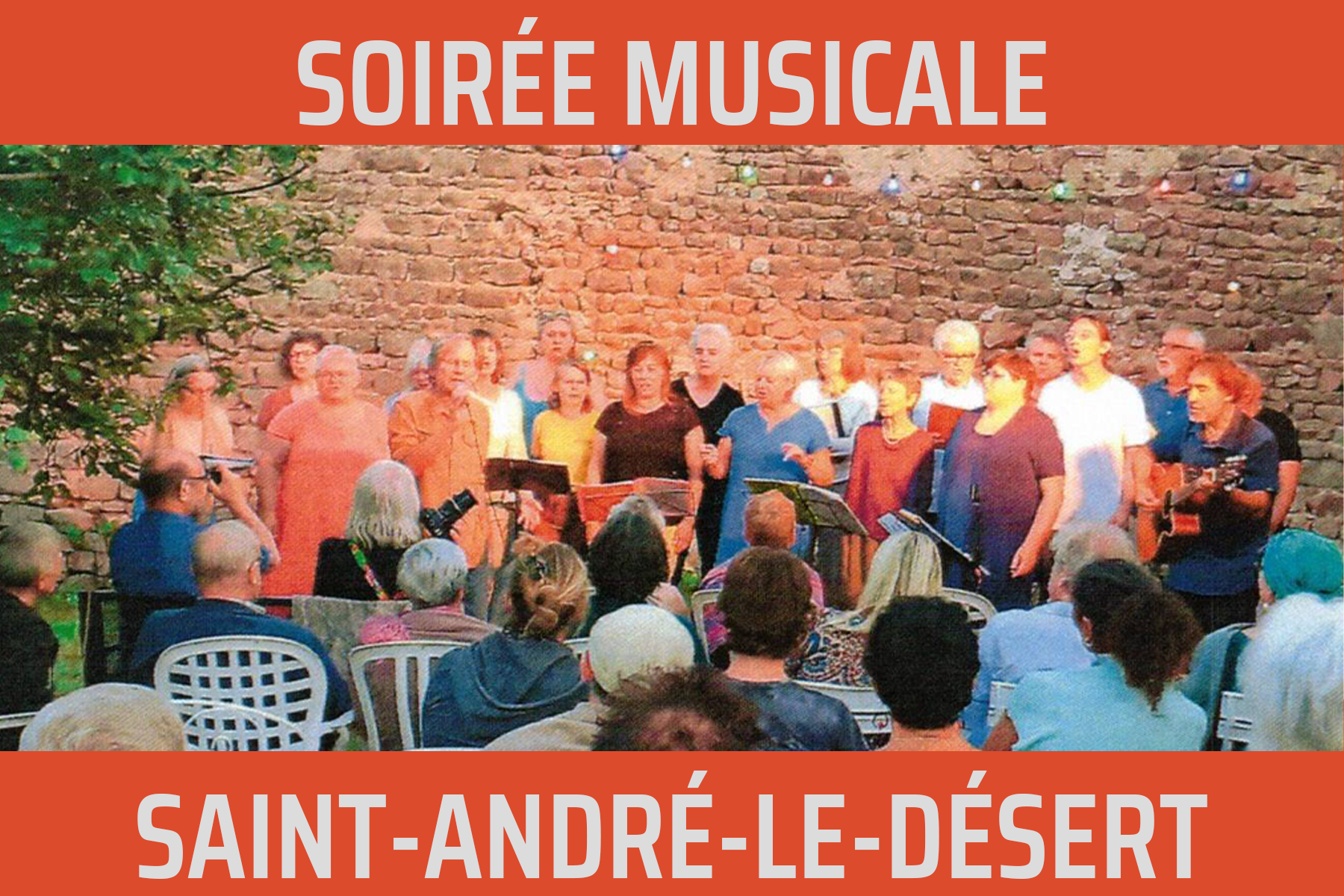 Soirée musicale à Saint-André-le-Désert : Une ambiance festive et conviviale